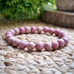   Rodonit ásványkarkötő – 8 mm az érzelmi harmónia eléréséhez